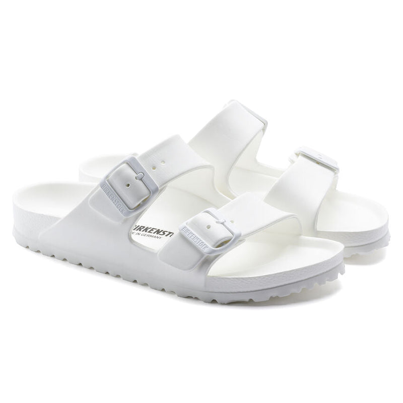 Birkenstock Arizona Essentials EVA Sandals for Women in White | 129443 ...