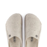 Birkenstock Zermatt Rivet Slippers for Women in Ecru