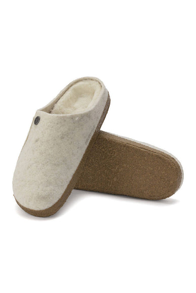 Birkenstock Zermatt Rivet Slippers for Women in Ecru