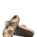 Birkenstock Arizona Oiled Leather Sandals for Men in Tabaco Brown