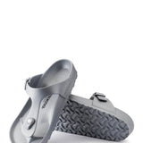 Birkenstock Gizeh Arizona EVA Sandals for Women in Metallic Silver