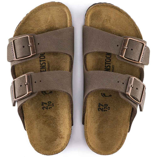Birkenstock Youth Arizona Sandals for Kids in Mocha