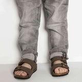 Birkenstock Youth Arizona Sandals for Kids in Mocha