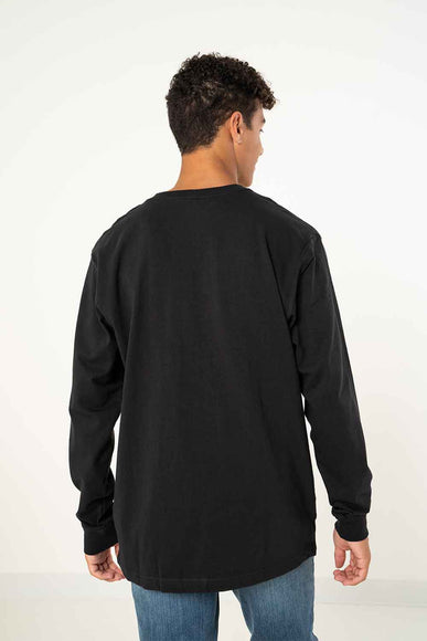 Carhartt Long Sleeve Logo Sleeve Graphic T-Shirt for Men in Black