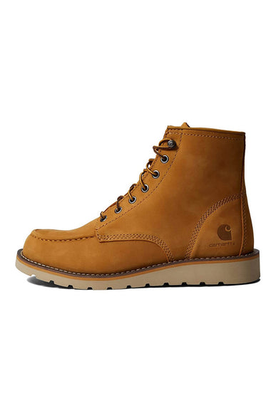 Carhartt 6-Inch Moc Toe Wedge Boots for Women in Brown 