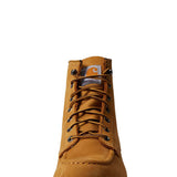 Carhartt 6-Inch Moc Toe Wedge Boots for Women in Brown 