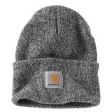 Carhartt Knit Cuff Beanie in Black and White