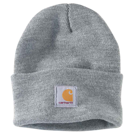 Carhartt Knit Cuff Beanie in Heather Grey 