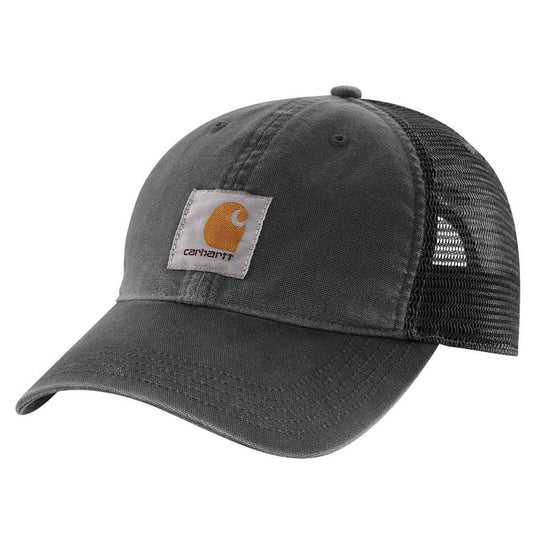 Carhartt Canvas Mesh Back Cap in Black 