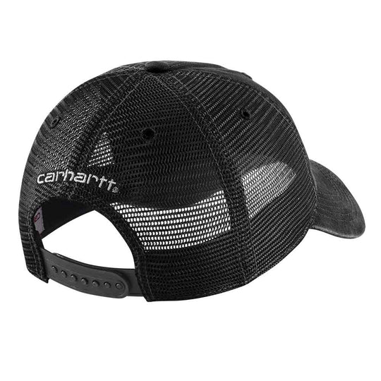 Carhartt Canvas Mesh Back Cap in Black 