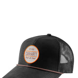 Carhartt Canvas Mesh Back Patch Hat in Black
