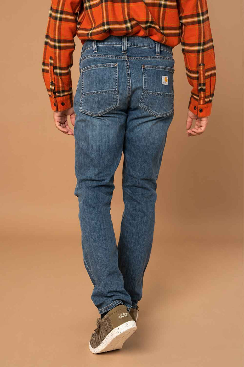 Carhartt mens Rugged Flex Relaxed Fit Low Rise 5-pocket Tapered Jean Work  Utility Pants, Arcadia, 30W x 30L US at  Men's Clothing store