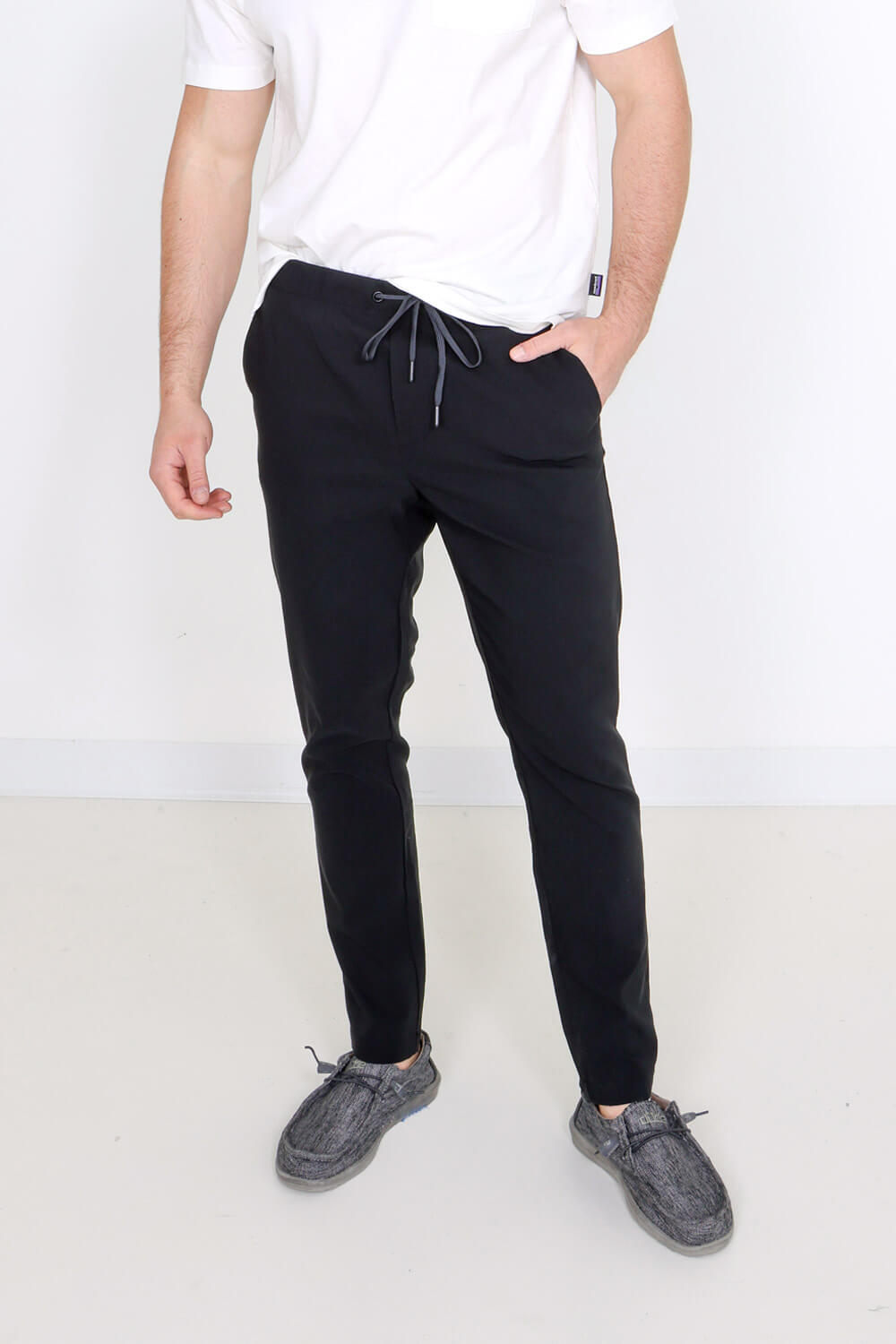 Mens Black Joggers, Black Slim Joggers