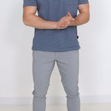 Copper & Oak Elastic File Tech Jogger Pants for Men in Griffin Light Grey