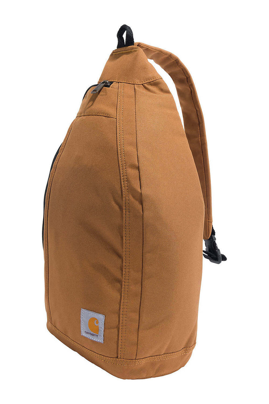 Carhartt Zip, Durable, Adjustable Crossbody Bag with Zipper Closure, Brown,  One Size