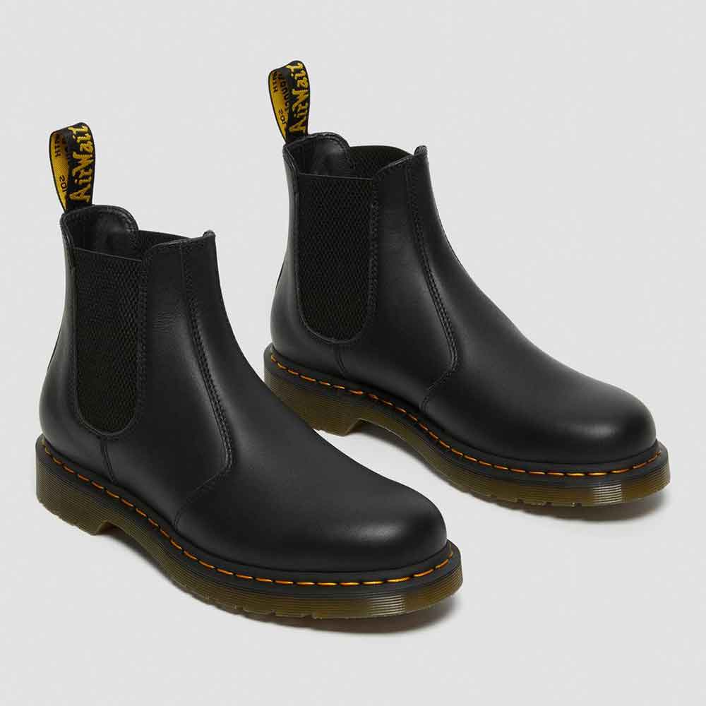 Dr. Martens 2976 Nappa Leather Chelsea Boots for Women in Black