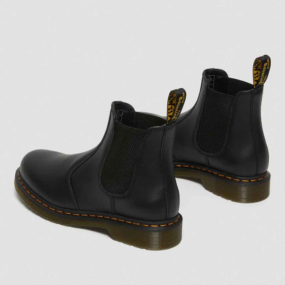 Dr. Martens 2976 Nappa Leather Chelsea Boots for Women Black | 2584 – Glik's