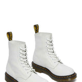 Dr. Martens 1460 Pascal Virginia Leather Boots for Women in White