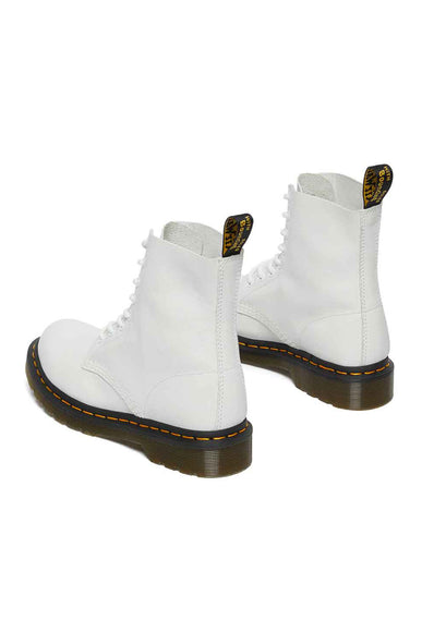 Dr. Martens 1460 Pascal Virginia Leather Boots for Women in White