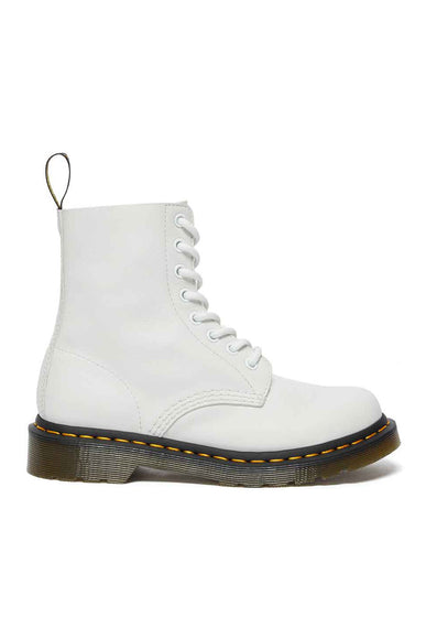 Dr. Martens 1460 Pascal Virginia Leather Boots for Women in White