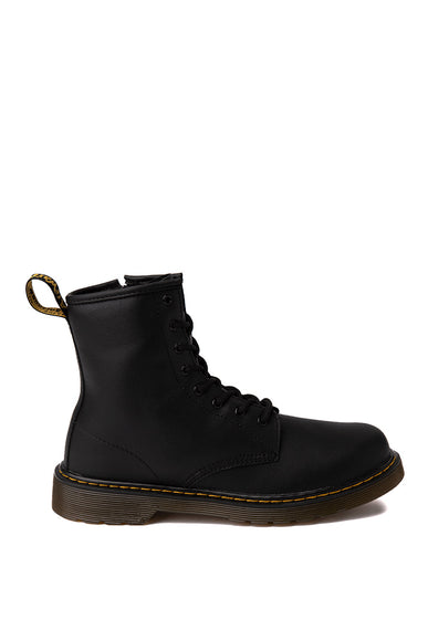 Doc Martens Junior Softy T Lace Up Boots for Youth in Black 