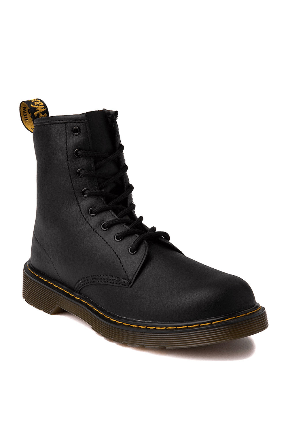 Doodskaak vertraging schuur Dr. Martens Junior Softy T Lace Up Boots for Youth in Black | 15382001 –  Glik's