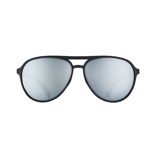 Goodr Add The Chrome Package Mach G Sunglasses in Black