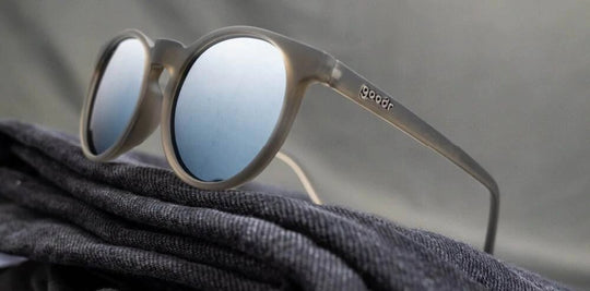 Goodr They Were Out of Black Circle G Sunglasses in Grey
