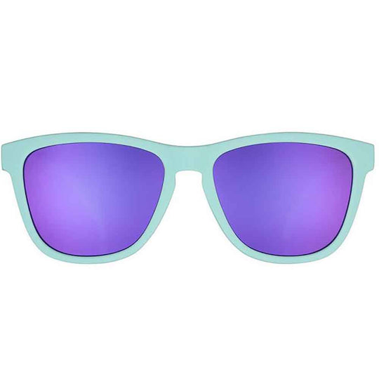 Goodr Electric Dinotopia Carnival OG Sunglasses in Teal