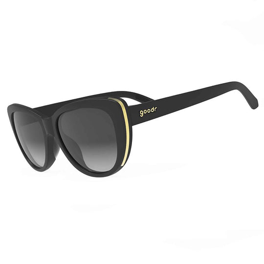 Goodr Breakfast Run to Tiffany’s Runways Sunglasses in Black