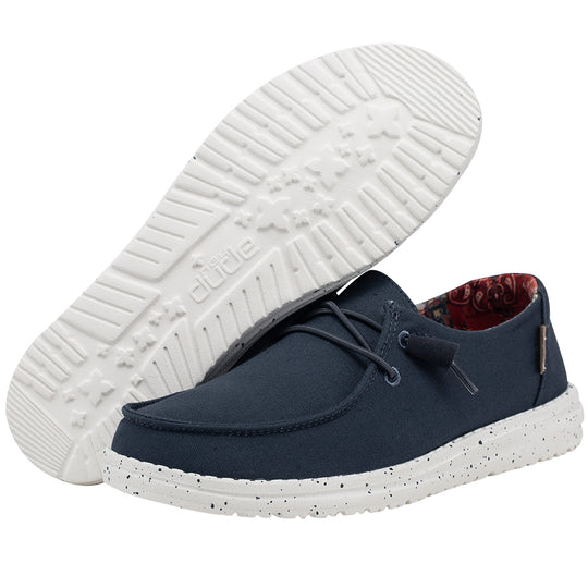 Hey Dudes Shoes Wendy Sneakers for Women in Artic Night Blue 6