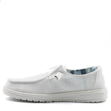 Hey Dude Shoes Women's Wendy Shoes in Silk Moon White 5