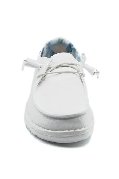 Hey Dude Shoes Women's Wendy Shoes in Silk Moon White 6