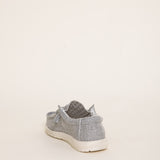 Hey Dude Shoes Men’s Wally Canvas Shoes in Linen Iron alternate photo