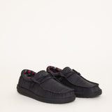 Hey Dude Shoes Men’s Wally Sox Shoes in Jet Black 6