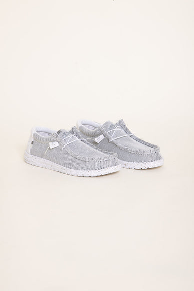 Hey Dude Shoes Men’s Wally Sox Shoes in Stone White alternate photo