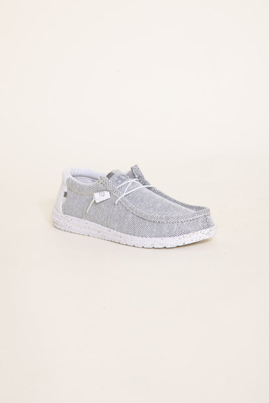Hey Dude Shoes Men’s Wally Sox Shoes in Stone White alternate photo