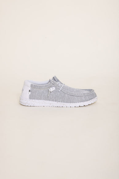 Hey Dude Shoes Men’s Wally Sox Shoes in Stone White alternate photo