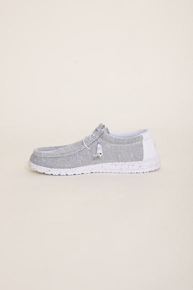 Hey Dude Shoes Men’s Wally Sox Shoes in Stone White alternate photo