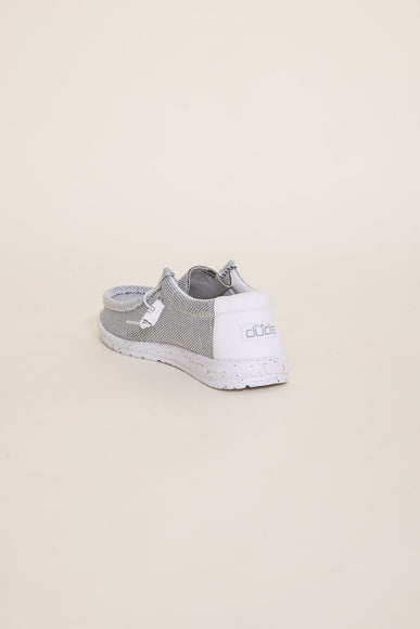Hey Dude Shoes Men’s Wally Sox Shoes in Stone White alternate photo