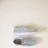 Hey Dude Shoes Men’s Wally Sox Shoes in Stone White alternate photo