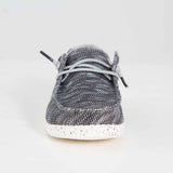 Hey Dude Shoes Women's Wendy Sox Shoes in Micro Dark Grey 7