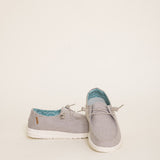 Hey Dude Shoes Women’s Wendy Linen Shoes in Chambray Beige