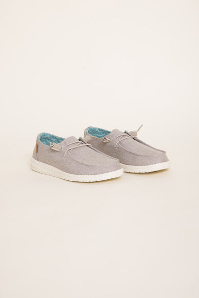Hey Dude Shoes Women’s Wendy Linen Shoes in Chambray Beige alternate photo