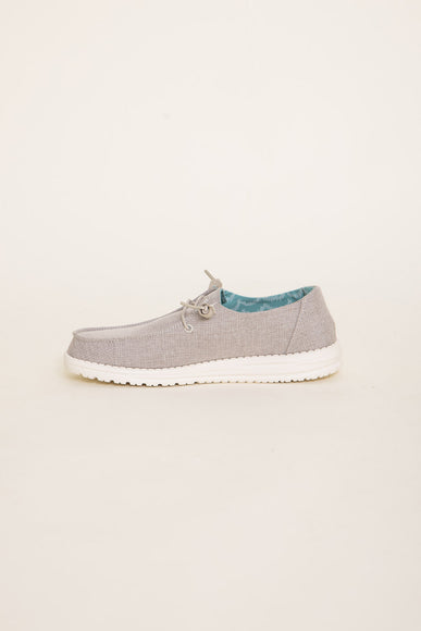 Hey Dude Shoes Women’s Wendy Linen Shoes in Chambray Beige alternate photo