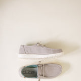 Hey Dude Shoes Women’s Wendy Linen Shoes in Chambray Beige alternate photo