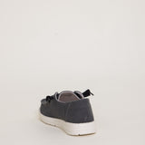 Hey Dude Shoes Women’s Wendy Linen Shoes in Chambray Off Black 3