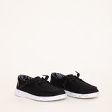 Hey Dude Shoes Women’s Wendy Shoes in Black Odyssey alternate photo