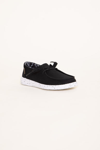 Hey Dude Shoes Women’s Wendy Shoes in Black Odyssey alternate photo