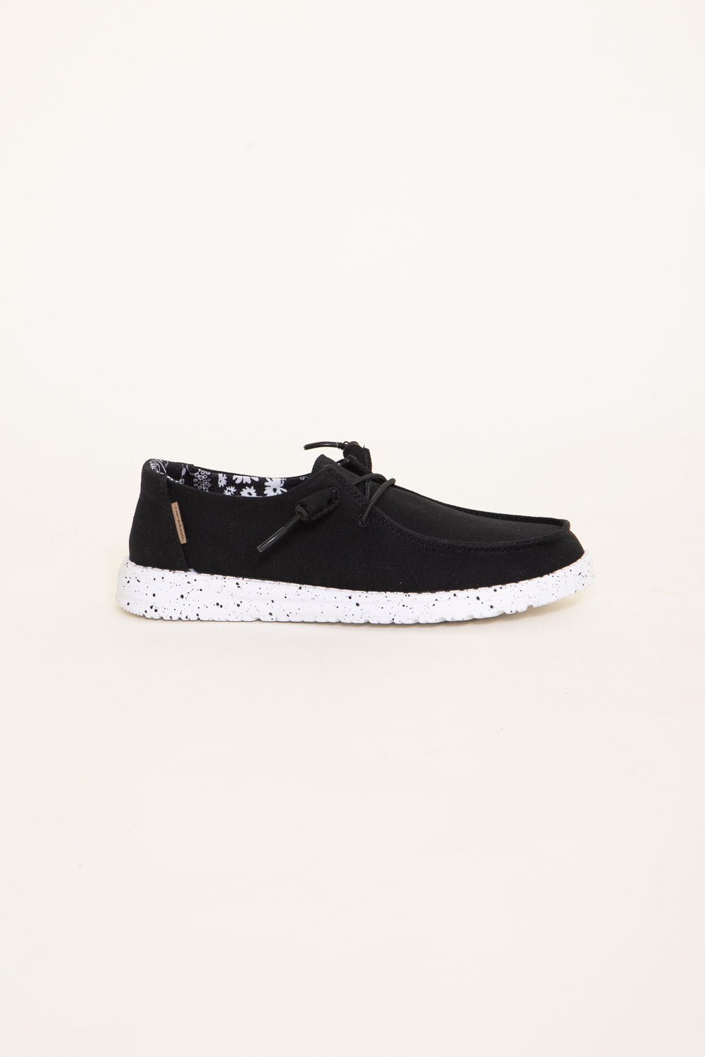 HEYDUDE Women’s Wendy Shoes in Black Odyssey